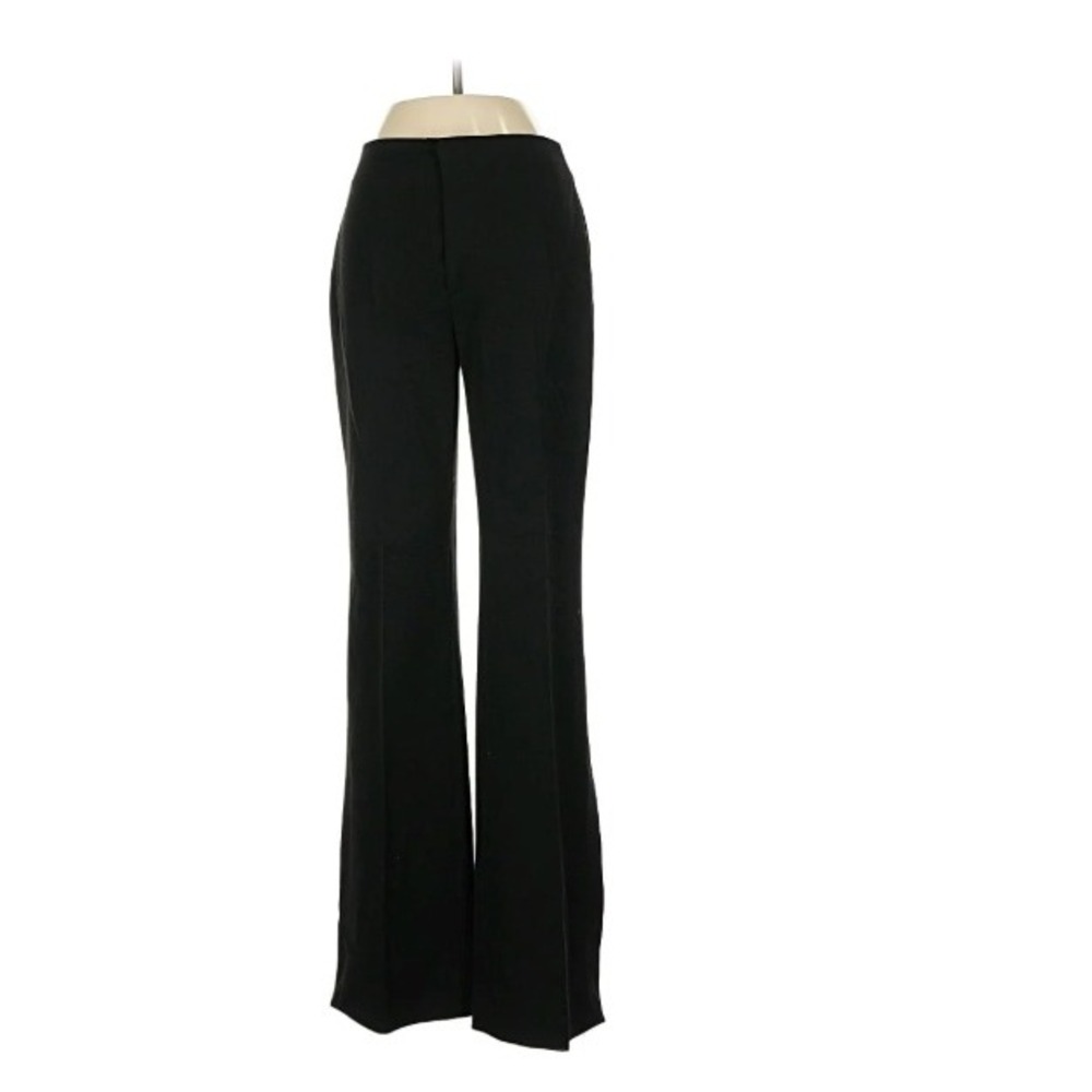 VERTIGO PARIS Women's Made in France Black High Waist Trousers Pants FR 38 US 6 - Picture 2 of 7